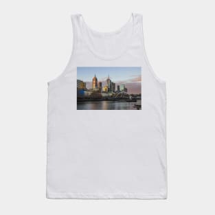 Melbourne Skyline from Southbank, Melbourne Australia. Tank Top